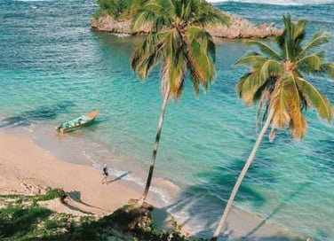 Tour en bateau vers plage isolee de Ermitano a Samana