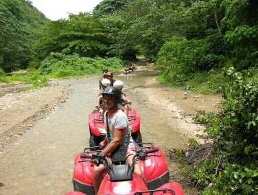 Aventure QUAD a Samana vers la plage Rincon